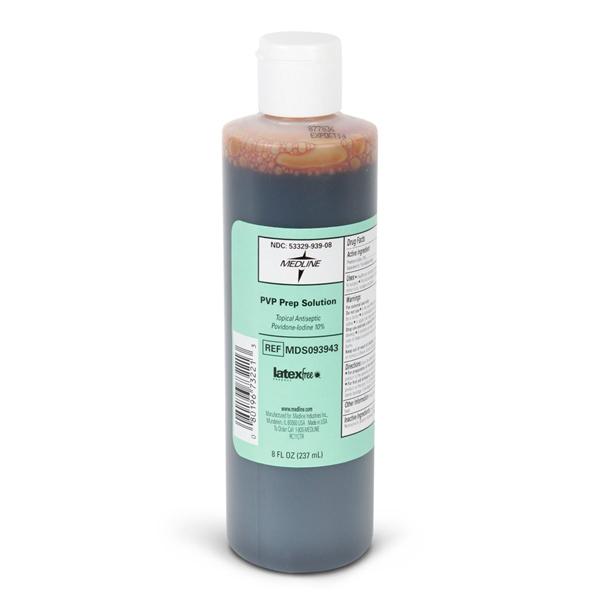 Solution Prep PVP Iodine 10% 8oz Each
